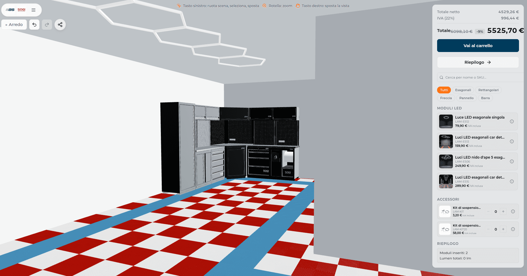 Complete SOGI room planner